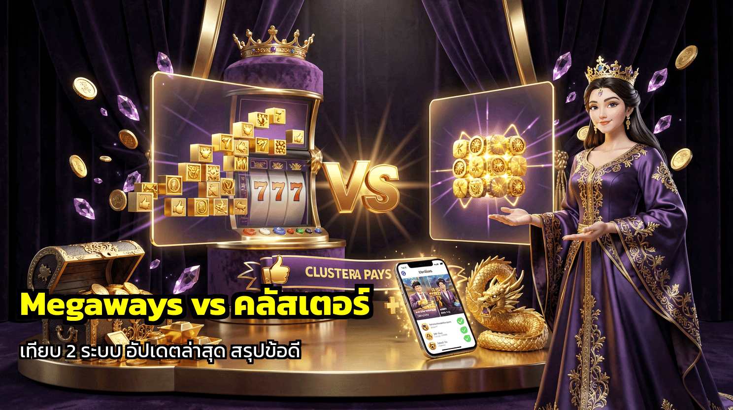Megaways vs คลัสเตอร์